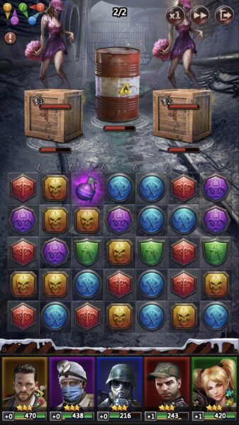 パズル&サバイバル パズル要素の多いバトル